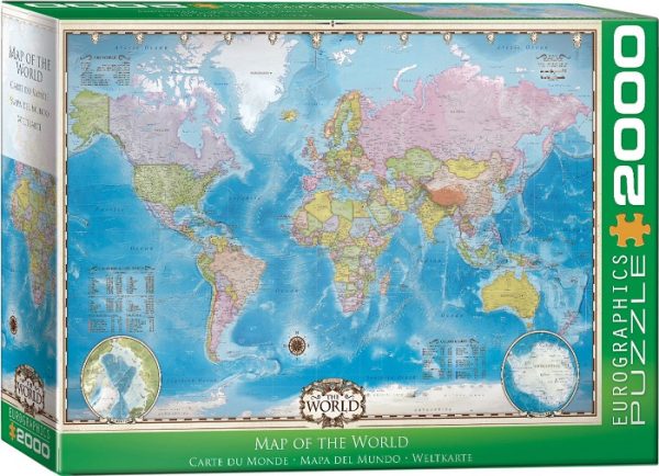 پازل یوروگرافیک - نقشه جهان