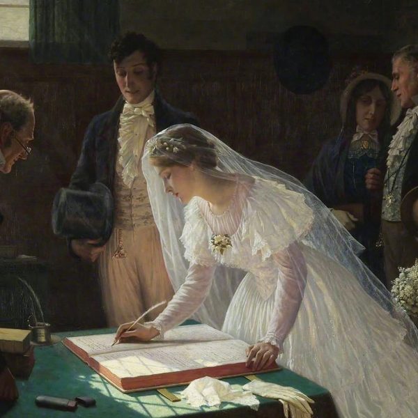 آرت پازل - امضاء ازدواج - ادموند بلیر لیتون
