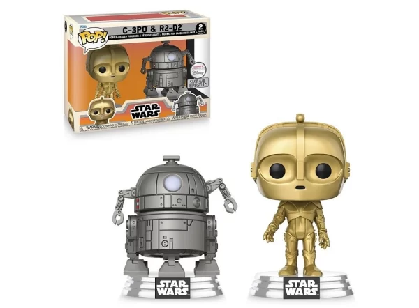 فانکو پاپ ست 2 عددی فیگورهای C-3PO & R2-D2 جنگ ستارگان
