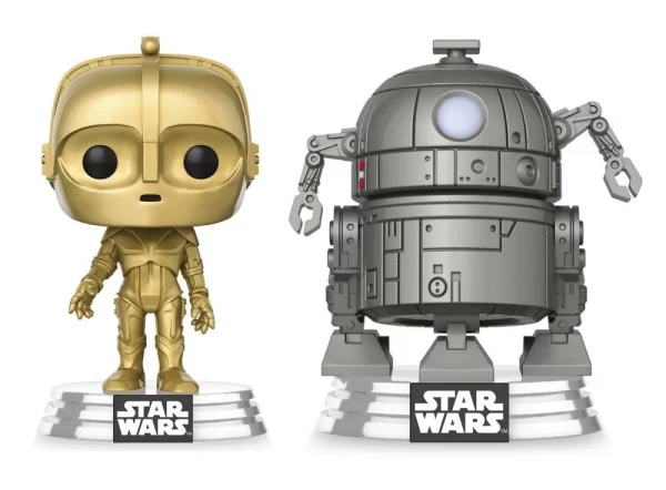 فانکو پاپ ست 2 عددی فیگورهای C-3PO & R2-D2 جنگ ستارگان
